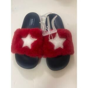 AUDEN FAUX FUR SLIPPERS‎ SIZE L 9/10